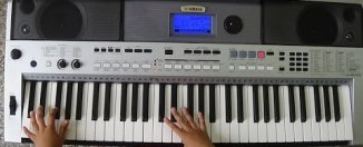 500-Miles-Tune-Played-In-Yamaha-PSR-I455-Digital-Key-Board