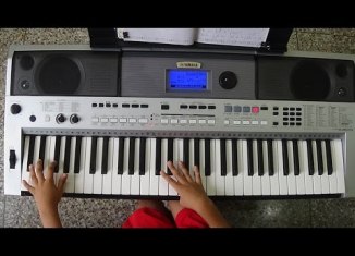 500-Miles-Tune-Played-In-Yamaha-PSR-I455-Digital-Key-Board