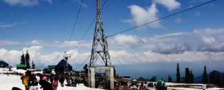 Gulmarg Gondola at Kashmir India