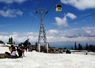 Gulmarg Gondola at Kashmir India